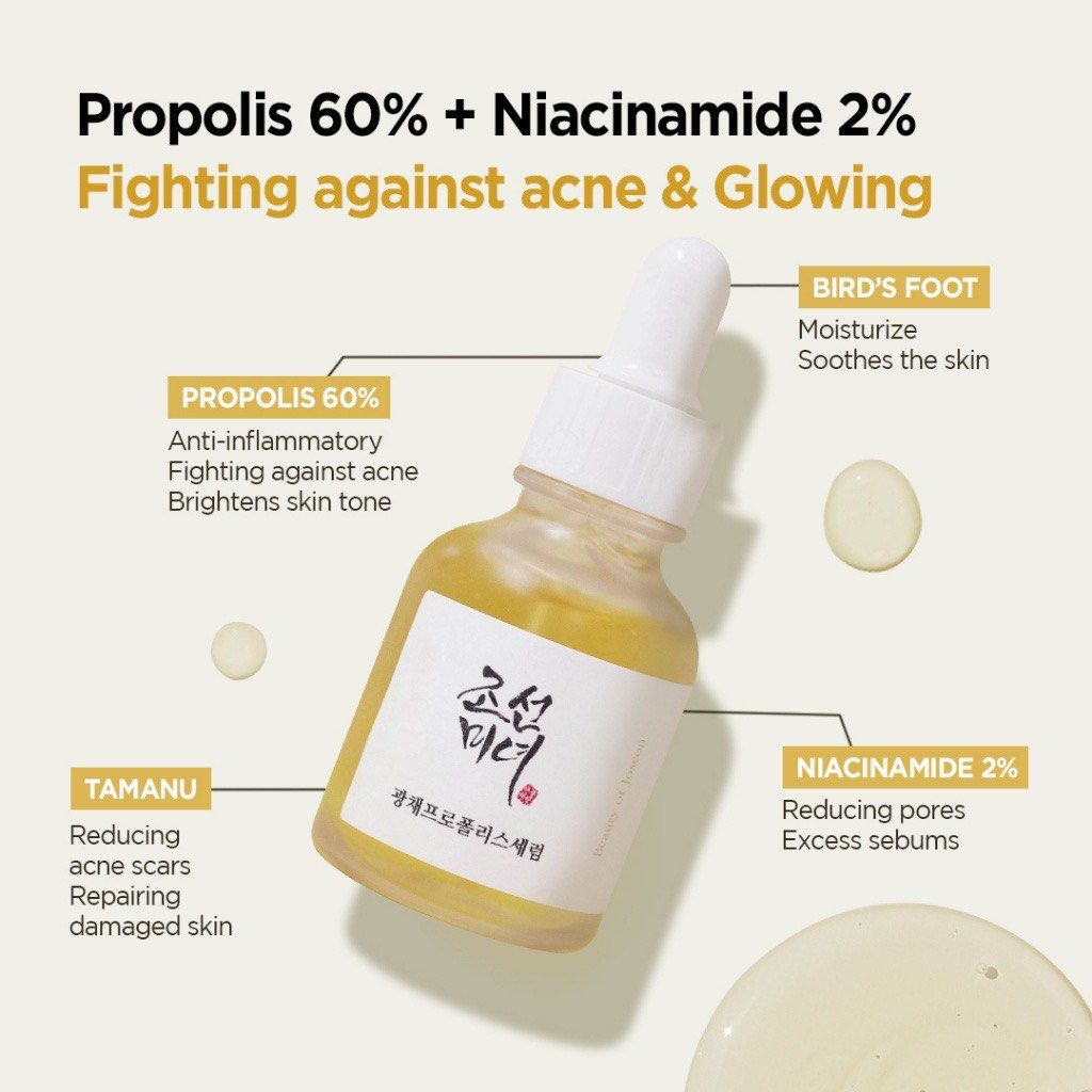 Beauty of Joseon Glow Serum : Propolis + Niacinamide 30ml Lakinza K-beauty