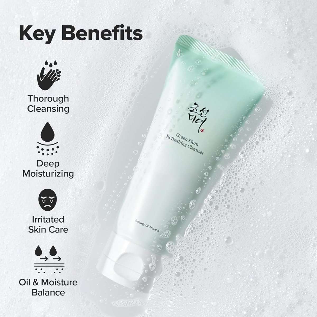 Beauty of Joseon Green Plum Refreshing Cleanser 100ml Lakinza K-beauty