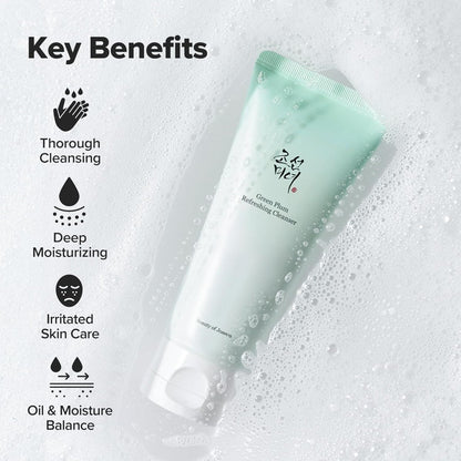 Beauty of Joseon Green Plum Refreshing Cleanser 100ml | Lakinza K - beauty Canada