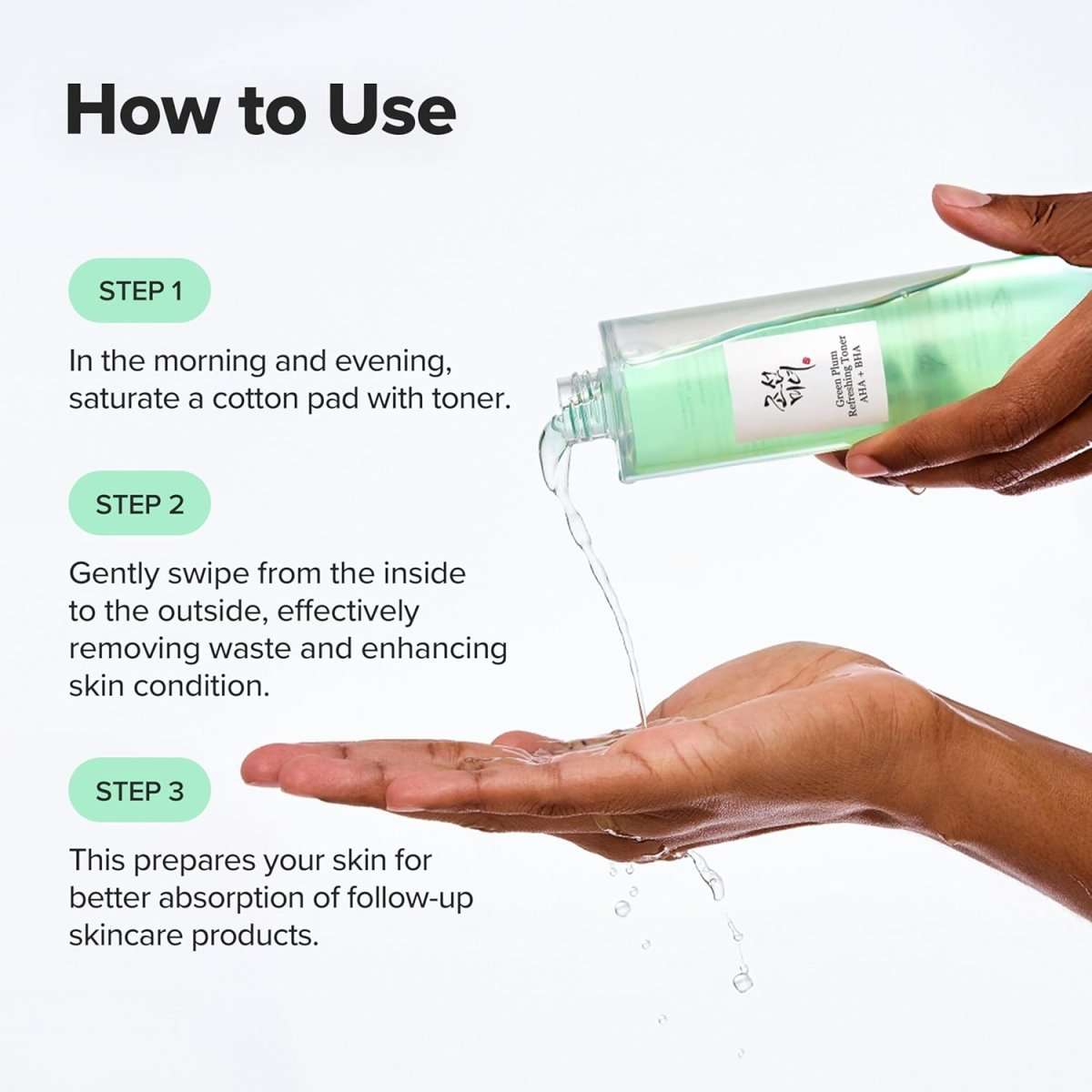 Beauty of Joseon Green Plum Refreshing Toner : AHA + BHA 150ml Lakinza K-beauty