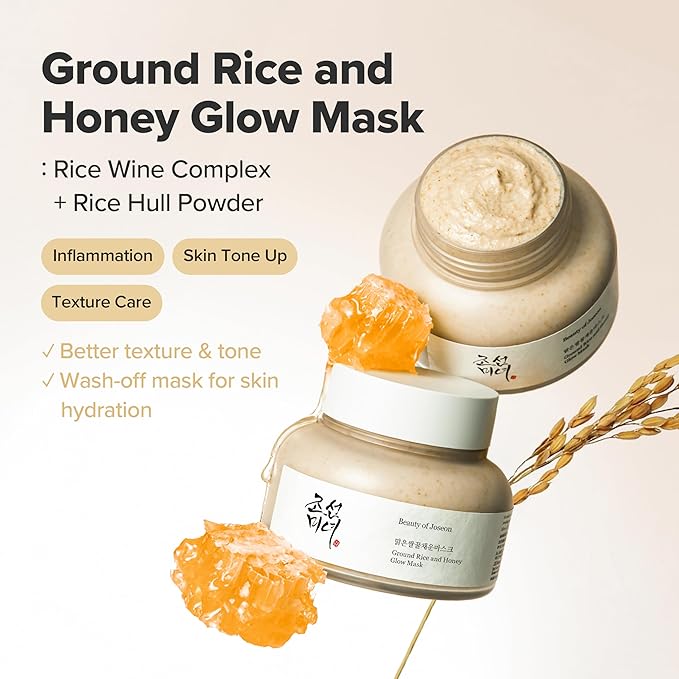 Beauty of Joseon Ground Rice and Honey Glow Mask 150ml Lakinza K-beauty