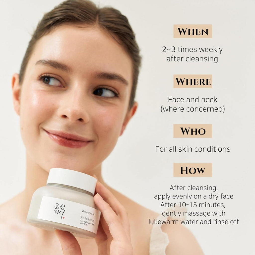 Beauty of Joseon Ground Rice and Honey Glow Mask 150ml | Lakinza K - beauty Canada
