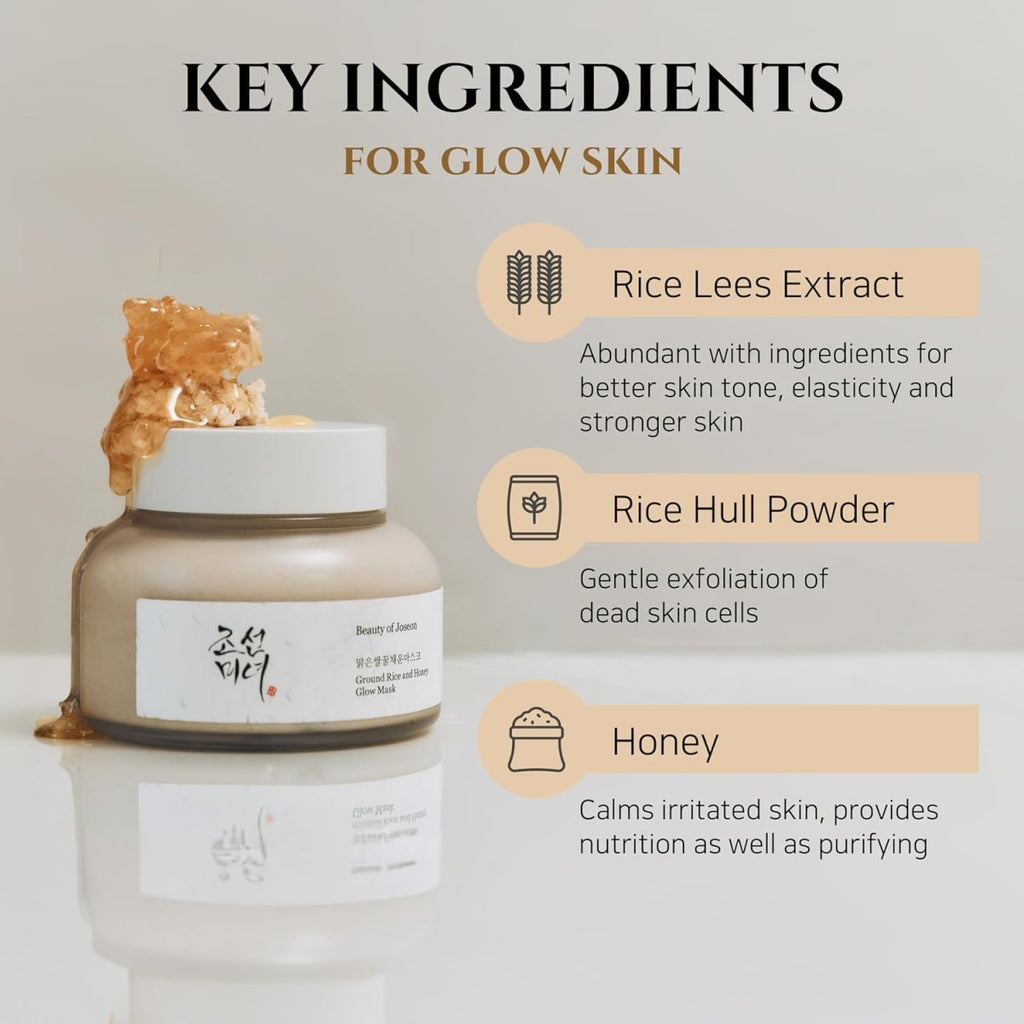 Beauty of Joseon Ground Rice and Honey Glow Mask 150ml | Lakinza K - beauty Canada