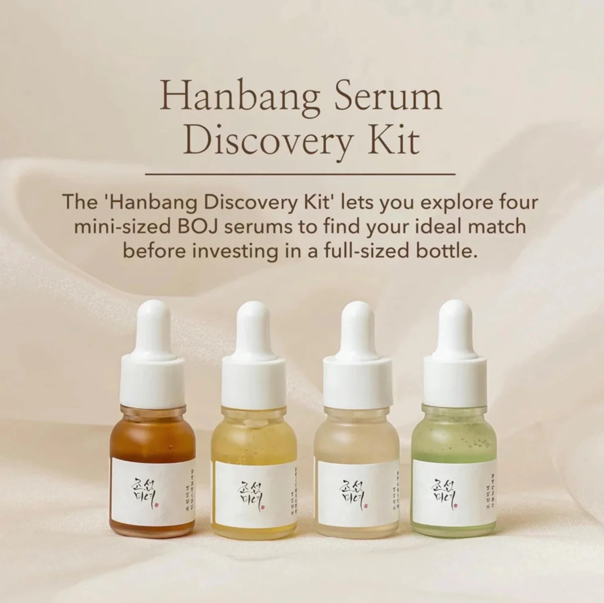 Beauty of Joseon Hanbang Serum Discovery Kit 10ml x4 Lakinza K-beauty