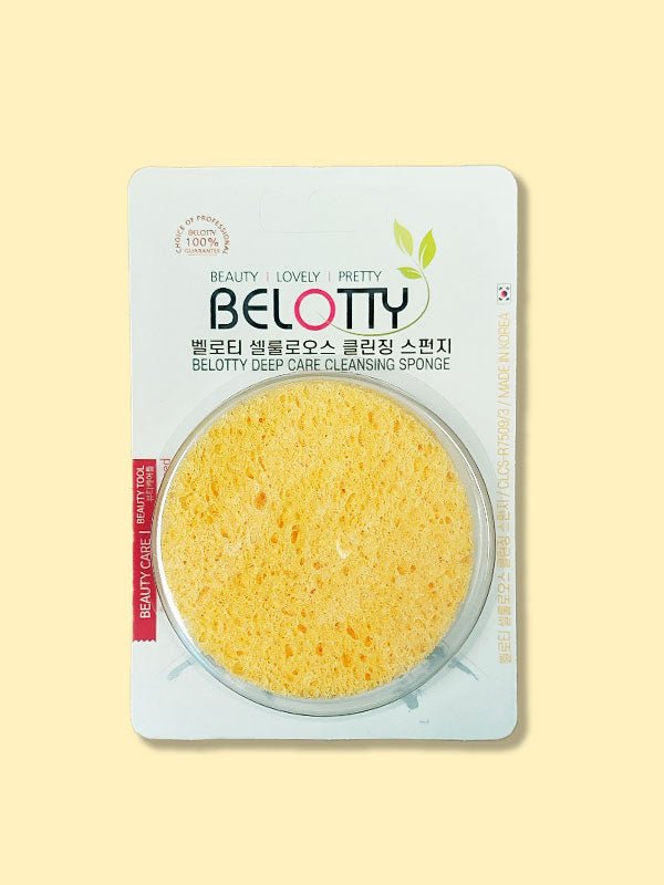 Belotty Cleansing Sponge 2pcs Lakinza K-beauty