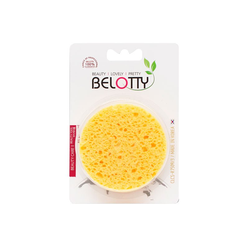 Belotty Cleansing Sponge 3pcs Lakinza K-beauty