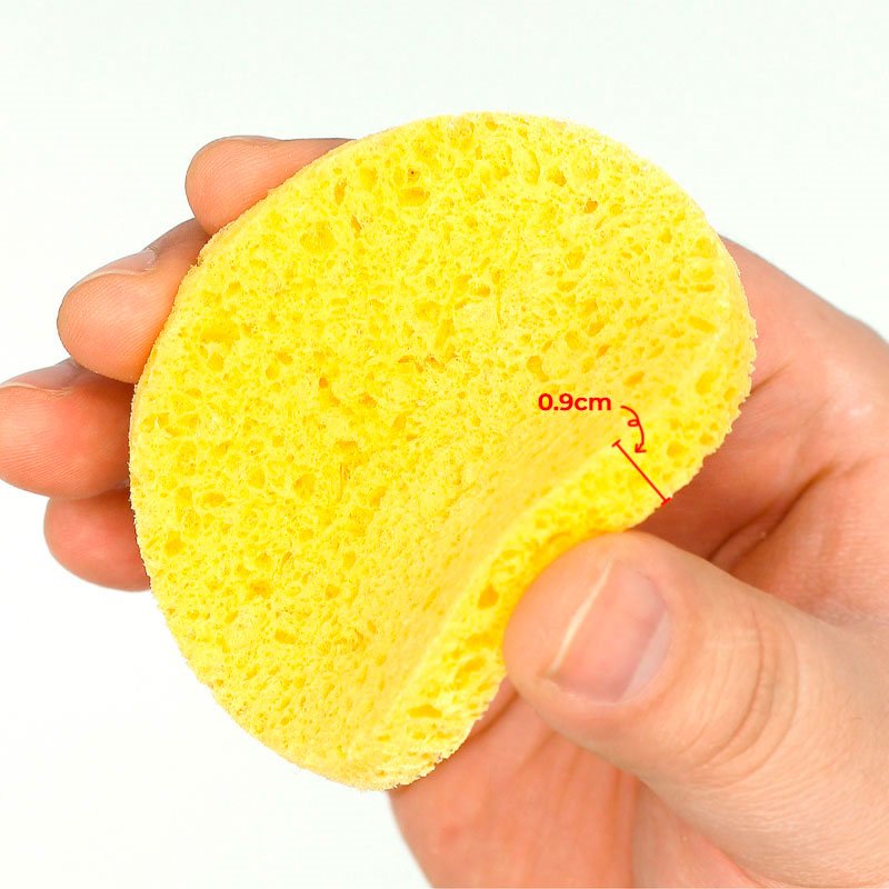 Belotty Cleansing Sponge 3pcs Lakinza K-beauty
