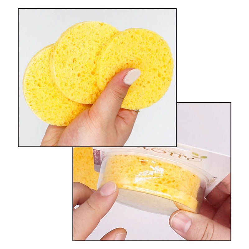 Belotty Cleansing Sponge 3pcs Lakinza K-beauty