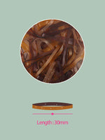 Belotty Elastic Hair Tie Brown Lakinza K-beauty