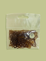 Belotty Elastic Hair Tie (Green Tea) - Brown Lakinza K-beauty