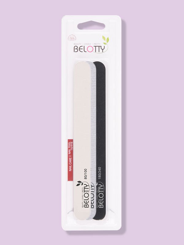 Belotty Professional Emery Nail Files 3pcs Lakinza K-beauty