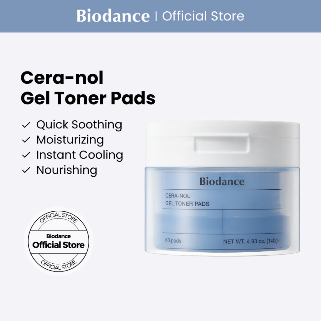 Biodance Cera-nol Gel Toner Pads 140g / 60pads Lakinza K-beauty