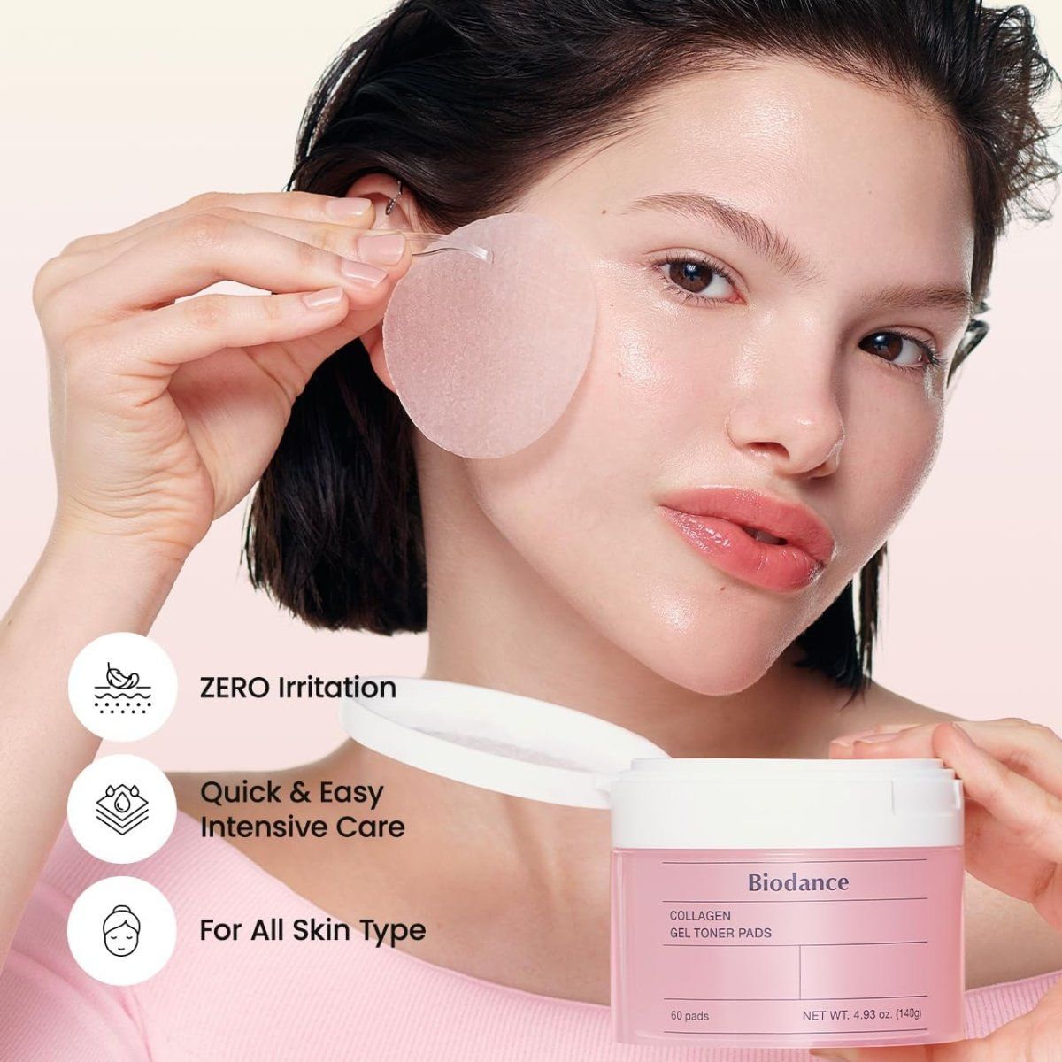 Biodance Collagen Gel Toner Pads 140g / 60pads Lakinza K-beauty
