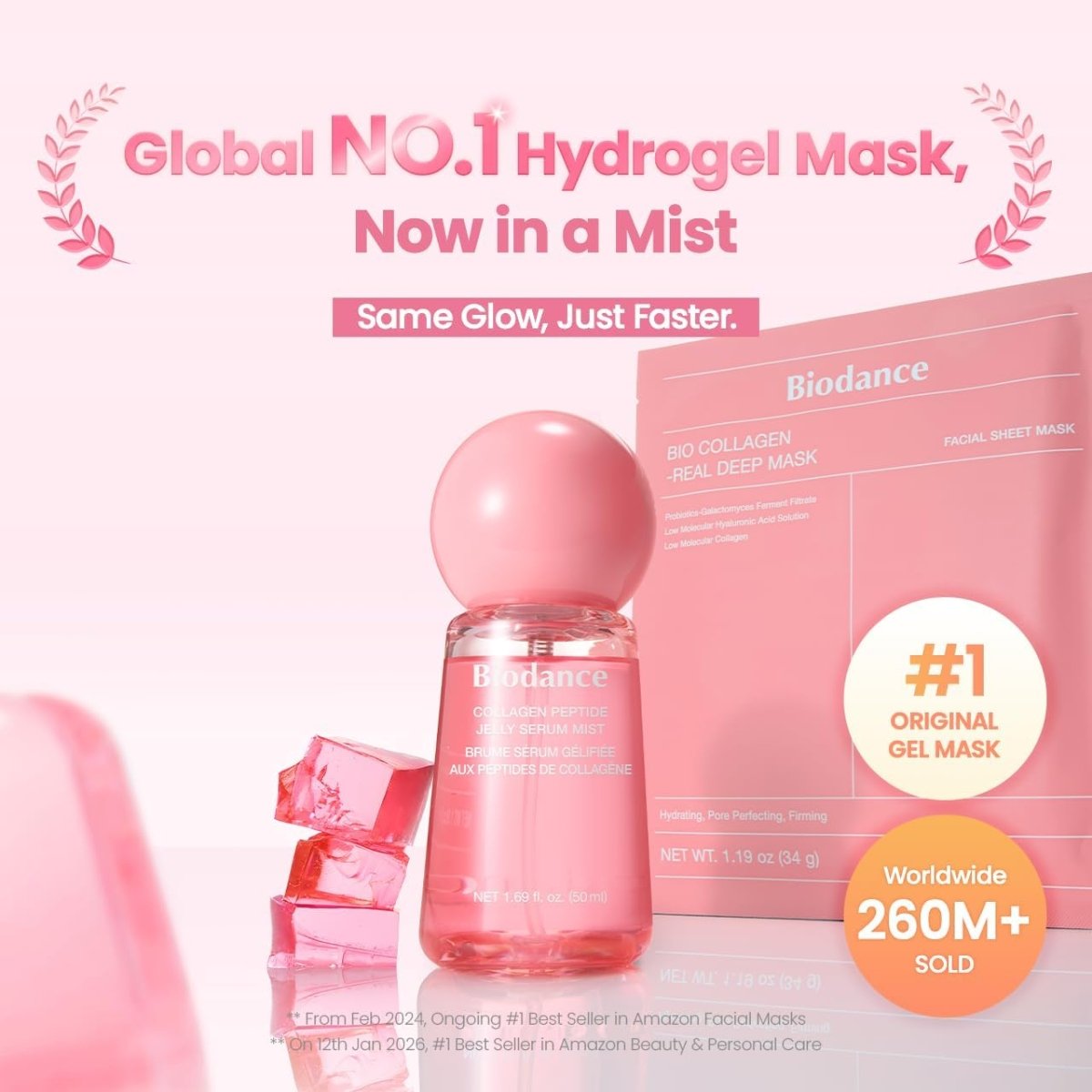 Biodance Collagen Peptide Jelly Serum Mist 50ml | Lakinza K-beauty Canada