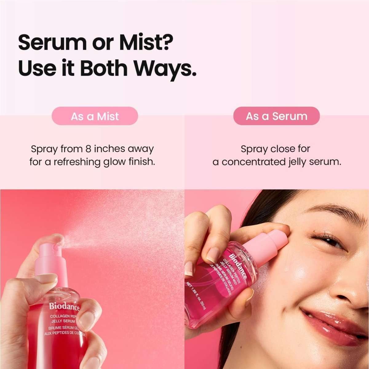 Biodance Collagen Peptide Jelly Serum Mist 50ml Lakinza K-beauty