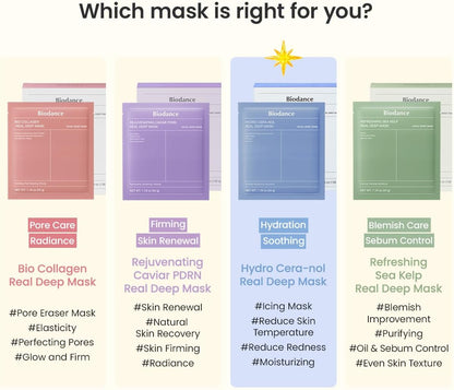 Biodance Hydro Cera - nol Real Deep Mask | Lakinza K - beauty Canada