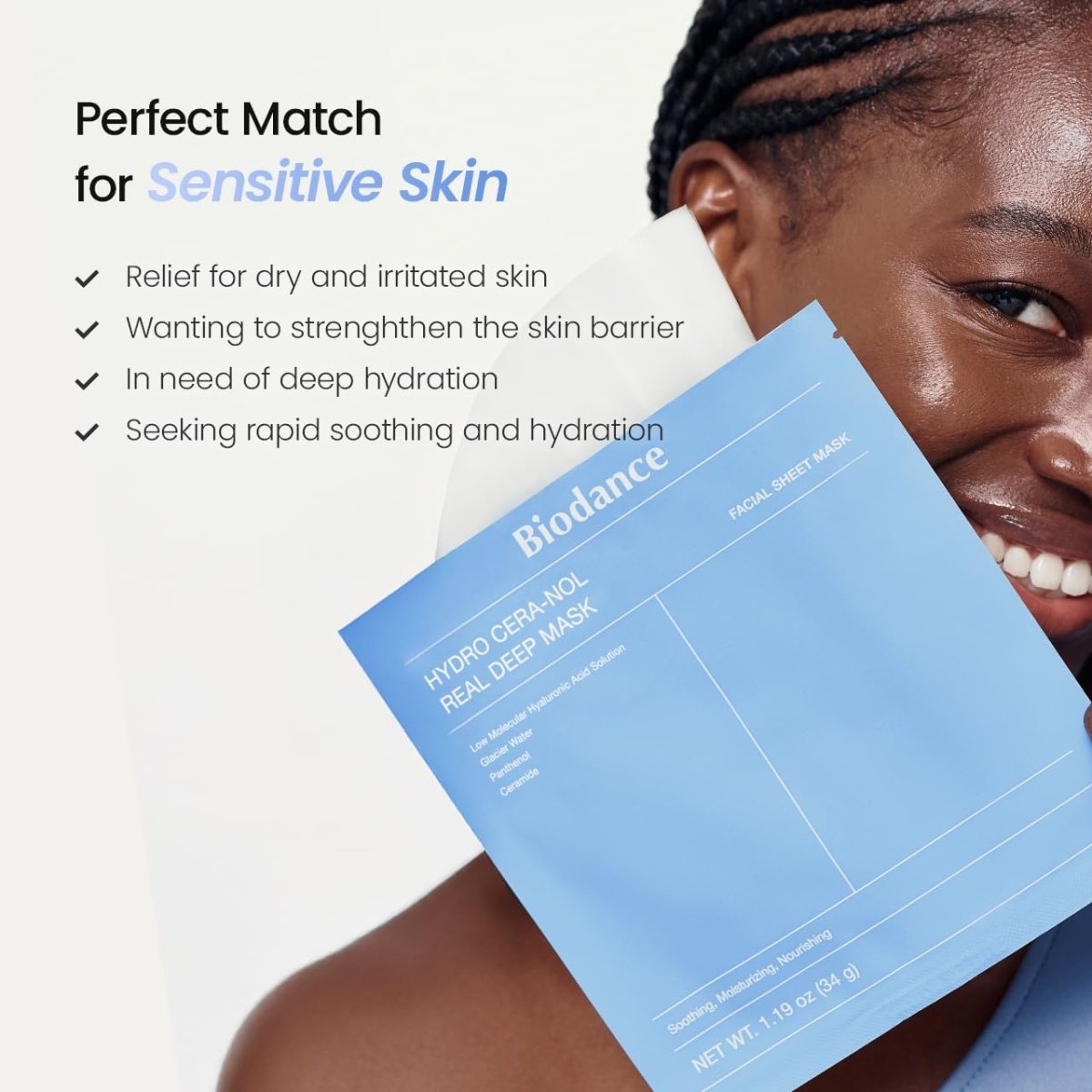 Biodance Hydro Cera - nol Real Deep Mask | Lakinza K - beauty Canada