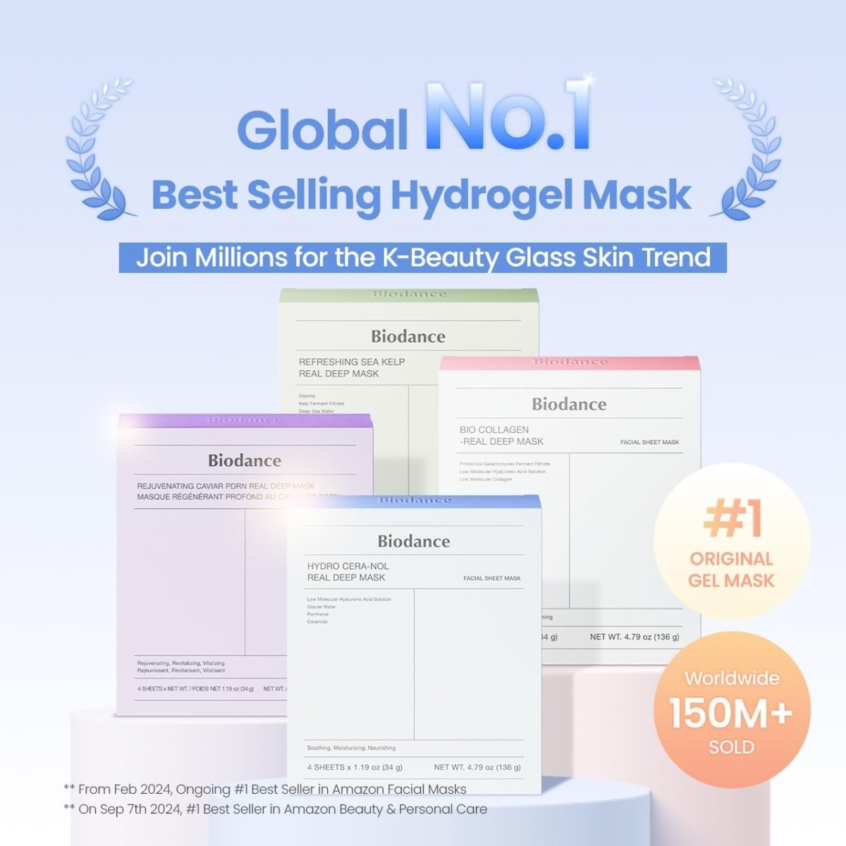 Biodance Hydro Cera - nol Real Deep Mask | Lakinza K - beauty Canada