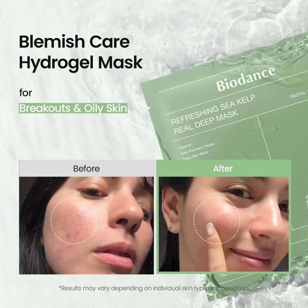 Biodance Refreshing Sea Kelp Real Deep Mask 34g | Lakinza K - beauty Canada