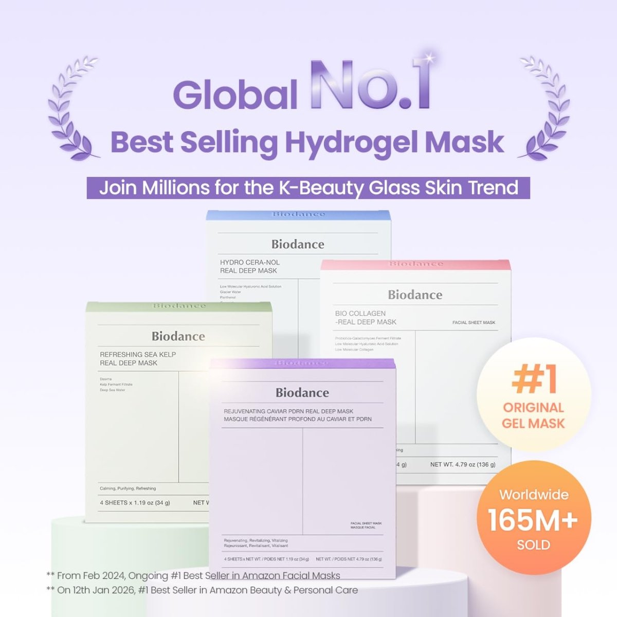 Biodance Rejuvenating Caviar PDRN Real Deep Mask 34g | Lakinza K - beauty Canada