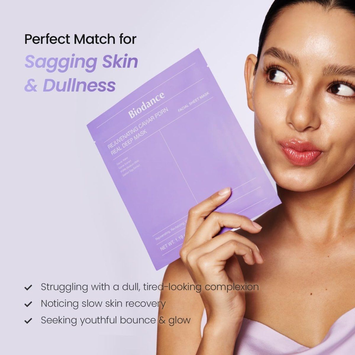Biodance Rejuvenating Caviar PDRN Real Deep Mask 34g Lakinza K-beauty