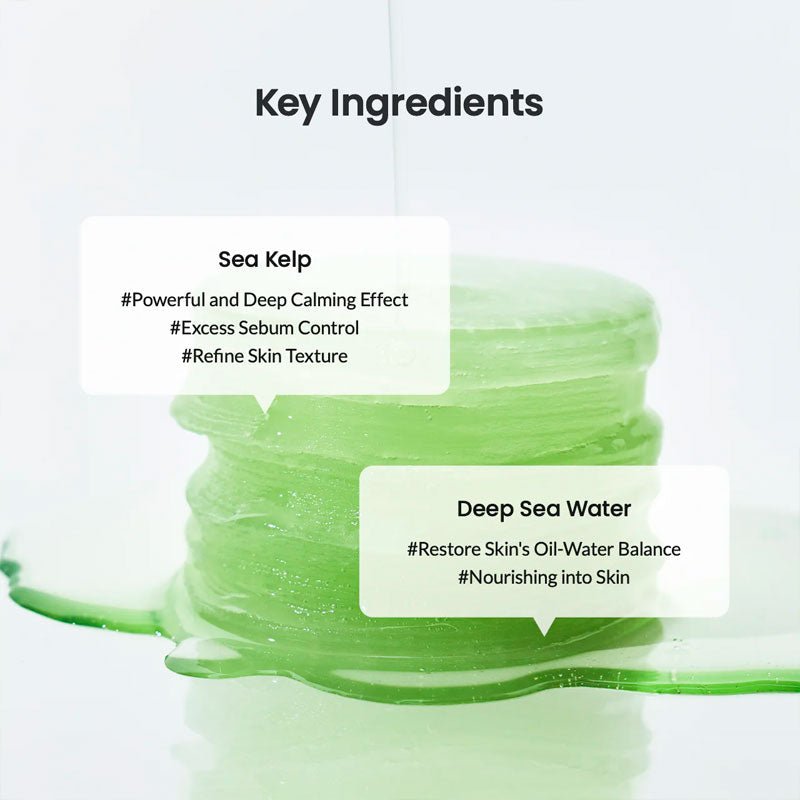 Biodance Sea Kelp Gel Toner Pad 140g / 60pads Lakinza K-beauty