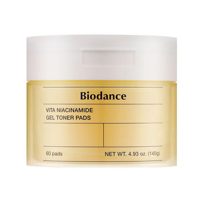 Biodance Vita Niacinamide Gel Toner Pad 140g / 60pads | Lakinza K - beauty Canada