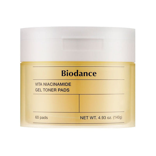 Biodance Vita Niacinamide Gel Toner Pad 140g / 60pads | Lakinza K - beauty Canada