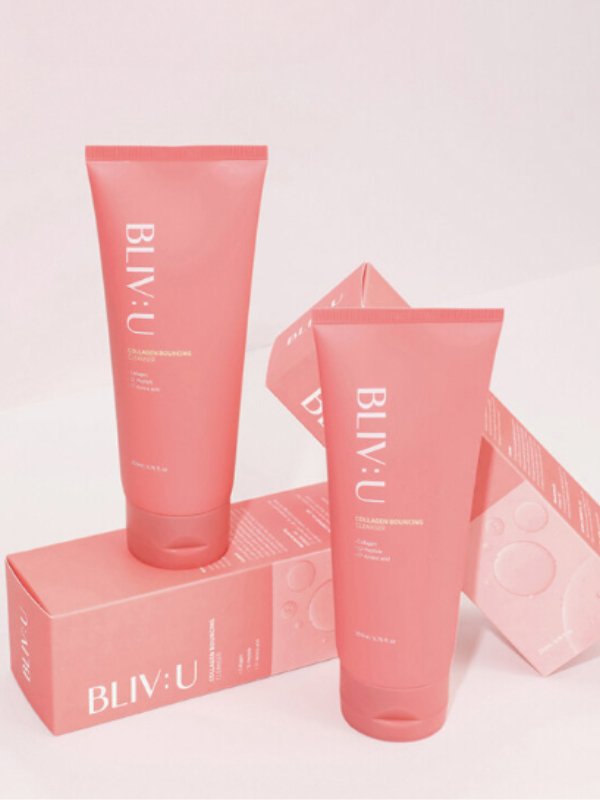BLIV:U Collagen Bouncing Cleanser 200ml Lakinza K-beauty