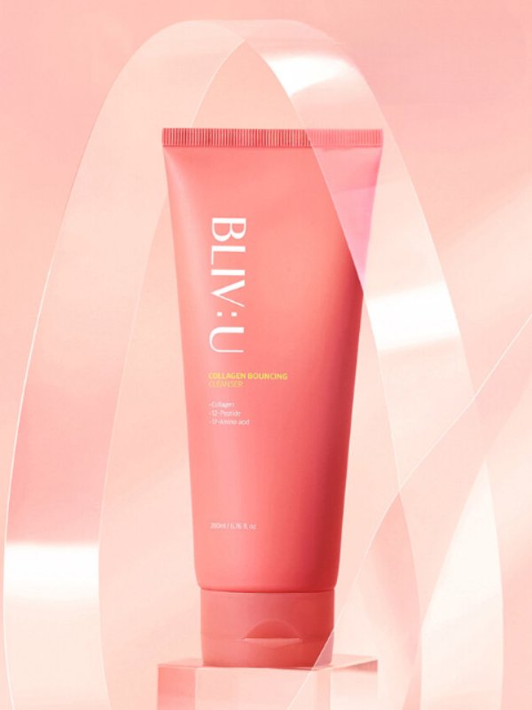 BLIV:U Collagen Bouncing Cleanser 200ml Lakinza K-beauty