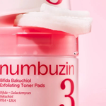 Numbuzin No.3 Bifida Bakuchiol Exfoliating Toner Pads 190ml / 70 pads-3