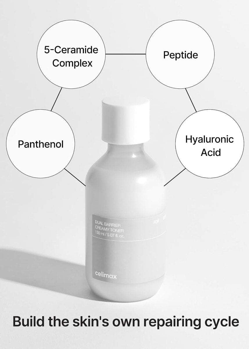 Celimax Dual Barrier Creamy Toner 150ml Lakinza K-beauty