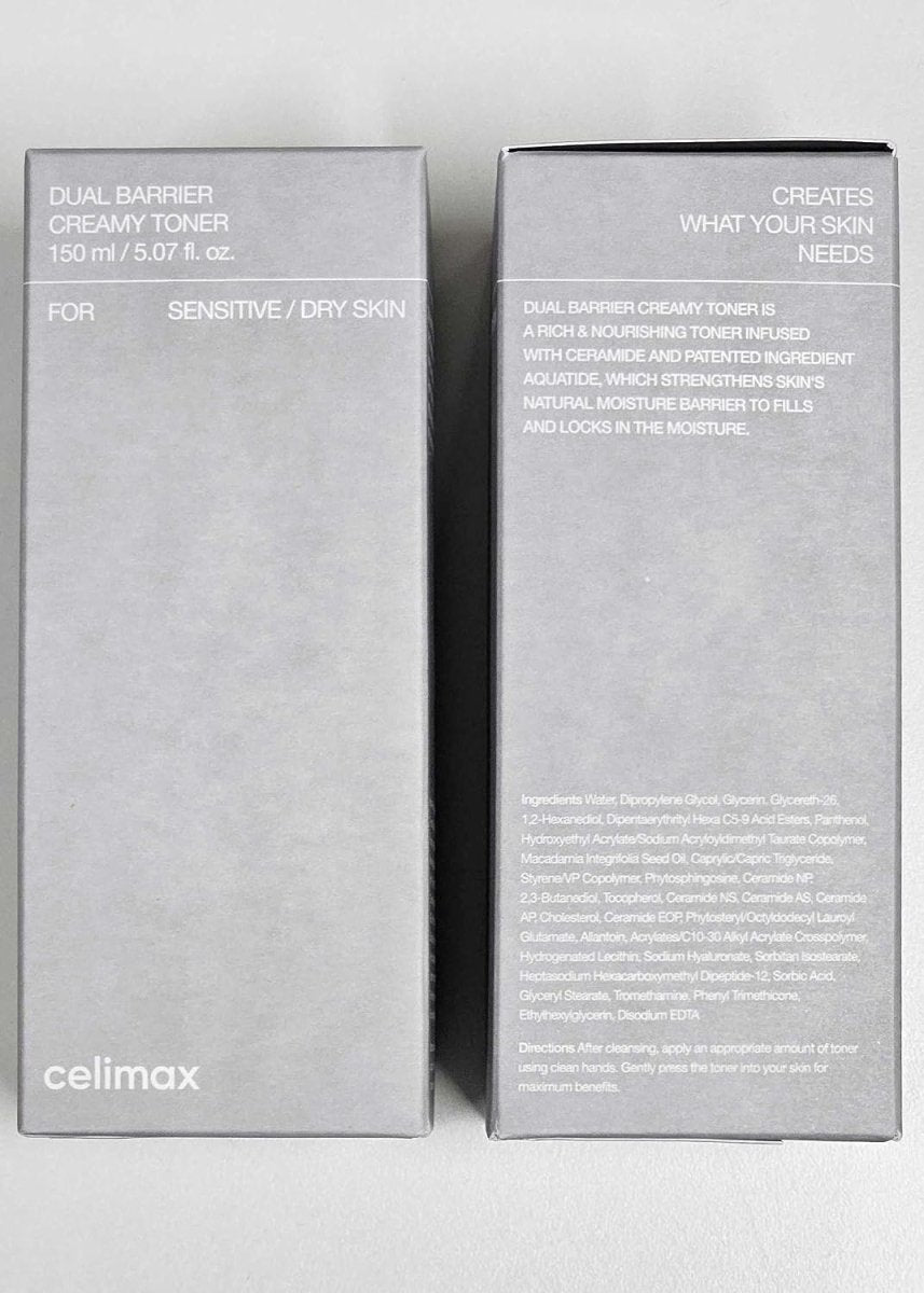Celimax Dual Barrier Creamy Toner 150ml Lakinza K-beauty
