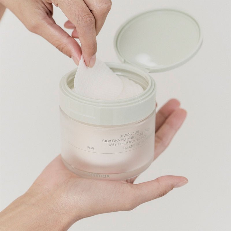 Celimax Ji Woo Gae Cica BHA Blemish Pad 170ml / 60pads Lakinza K-beauty