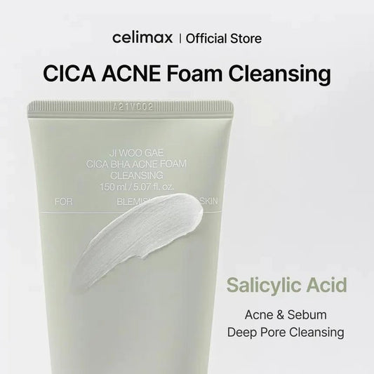 Celimax Ji Woo Gae Cica BHA Foam 150ml | Lakinza K - beauty Canada