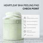 Celimax Ji Woo Gae Heartleaf BHA Peeling Pad 125ml / 60pads | Lakinza K - beauty Canada
