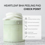 Celimax Ji Woo Gae Heartleaf BHA Peeling Pad 125ml / 60pads Lakinza K-beauty