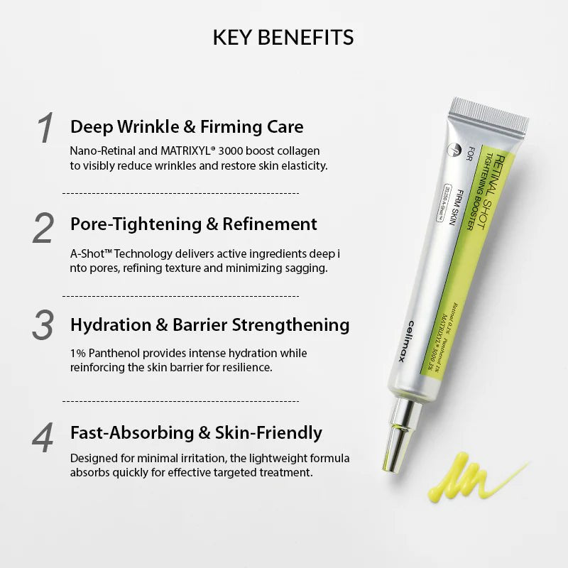Celimax The-A Retinal Shot Tightening Booster 15ml Lakinza K-beauty