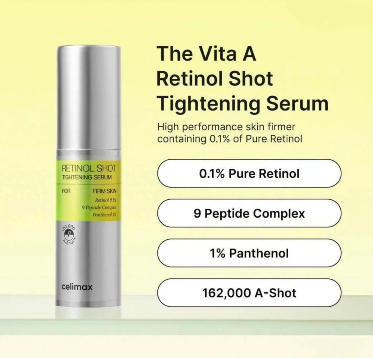 Celimax The Vita-A Retinol Shot Tightening Serum 30ml Lakinza K-beauty