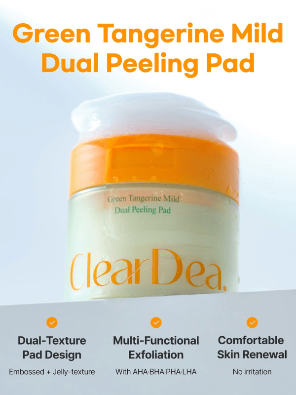ClearDea Mild Dual Peeling Pad 140ml / 50 pads | Lakinza K - beauty Canada