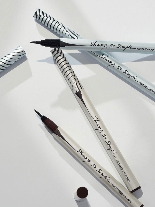 CLIO Sharp So Simple Waterproof Pen Liner - 01 Black Lakinza K-beauty