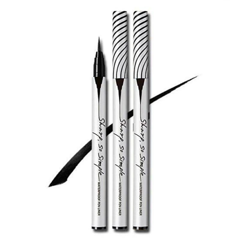 CLIO Sharp So Simple Waterproof Pen Liner - 01 Black Lakinza K-beauty
