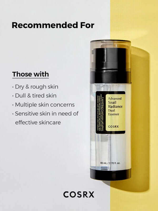 COSRX Advanced Snail Radiance Dual Essence 80ml K - beauty Canada