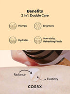 COSRX Advanced Snail Radiance Dual Essence 80ml K - beauty Canada
