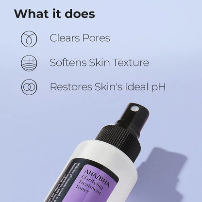 COSRX AHA/BHA Clarifying Treatment Toner 150ml | Lakinza K - beauty Canada