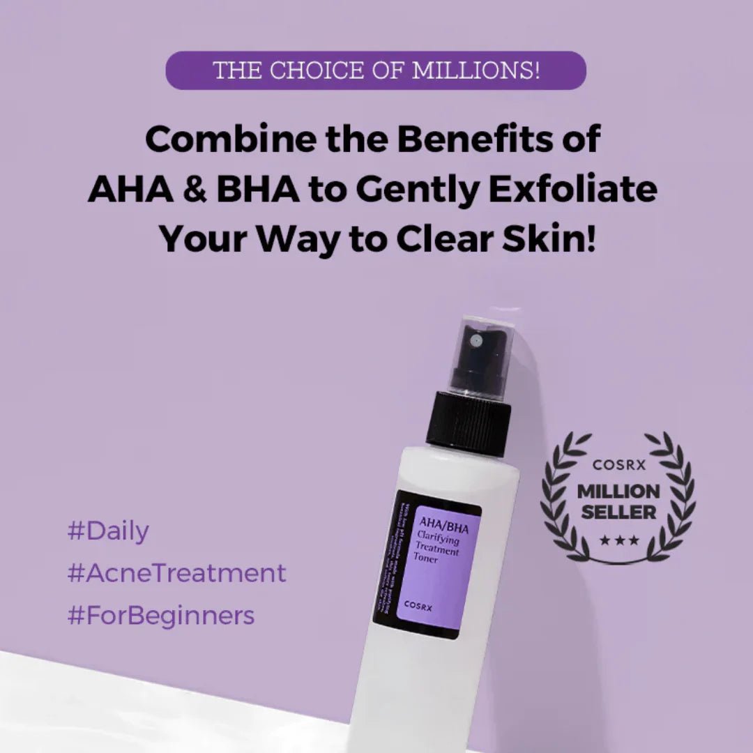 COSRX AHA/BHA Clarifying Treatment Toner 150ml Lakinza K-beauty