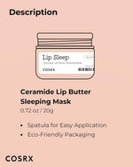 COSRX Balancium Ceramide Lip Butter Sleeping Mask 20g Lakinza K-beauty