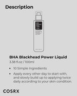 COSRX Bha Blackhead Power Liquid 100ml Lakinza K-beauty