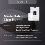 COSRX Clear Fit Master Patch 18pcs | Lakinza K - beauty Canada