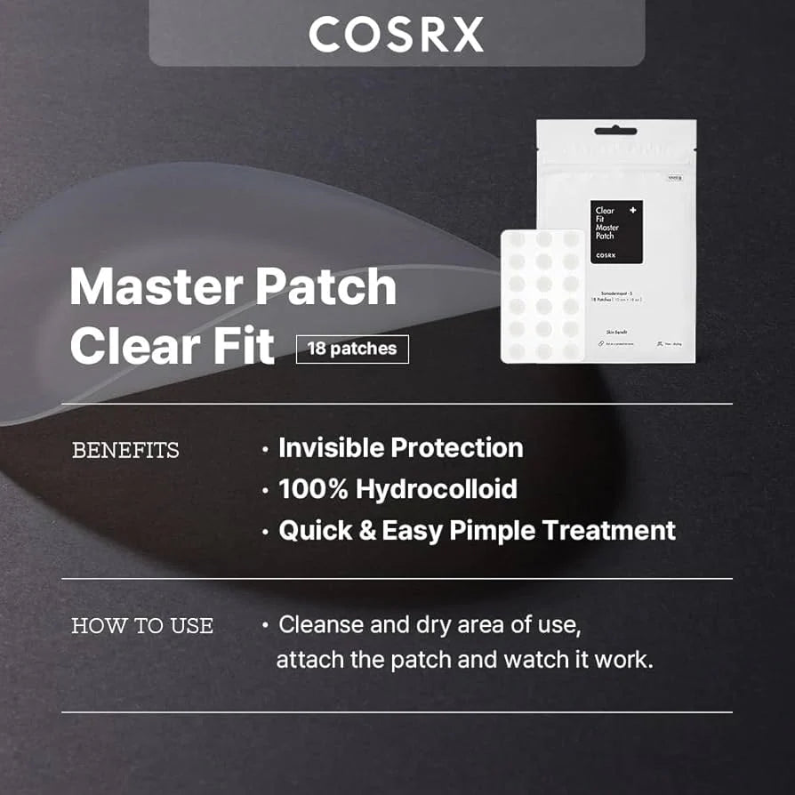 COSRX Clear Fit Master Patch 18pcs | Lakinza K - beauty Canada
